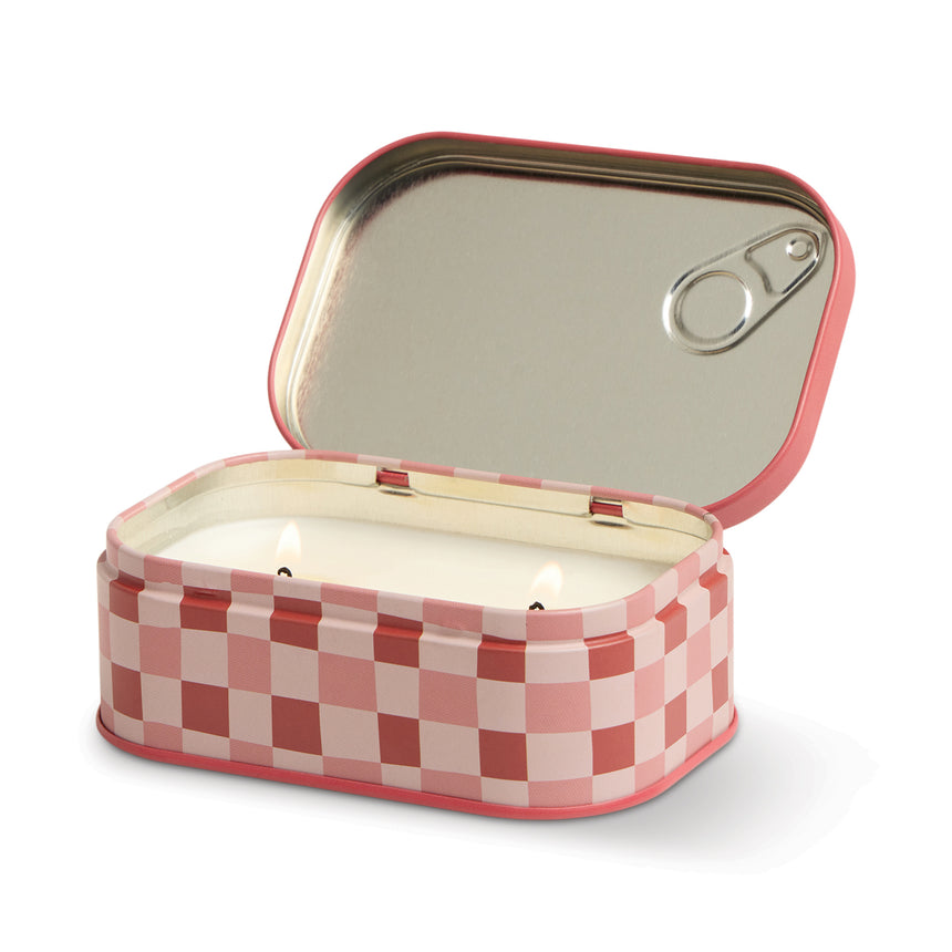 Paddywax Bistro Smoked Cherry Scented Tin Candle, Vanilla & Patchouli
