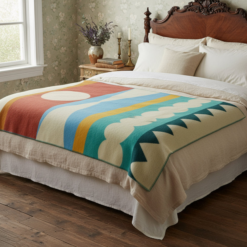 Donna Wilson Harvest Moon Wool Blanket