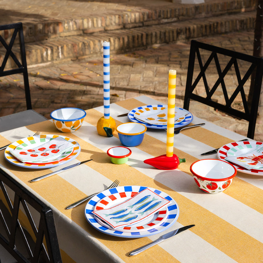 Talking Tables Bon Appetit Enamel Lemon Bowl (12 CM)