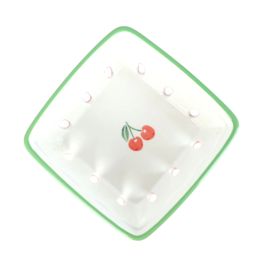 Talking Tables Bon Appetite Ceramic Punnet, Cherry