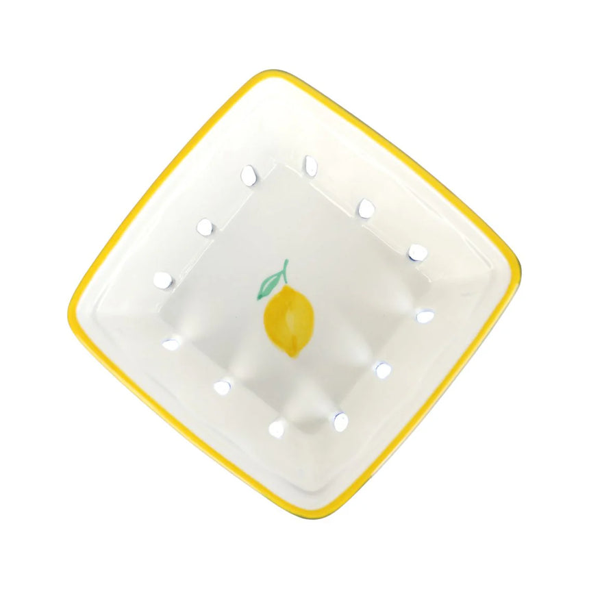 Talking Tables Bon Appetite Ceramic Punnet, Lemon