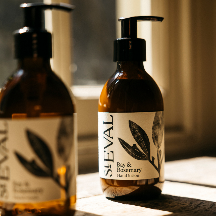 St Eval Hand Wash, Bay & Rosemary