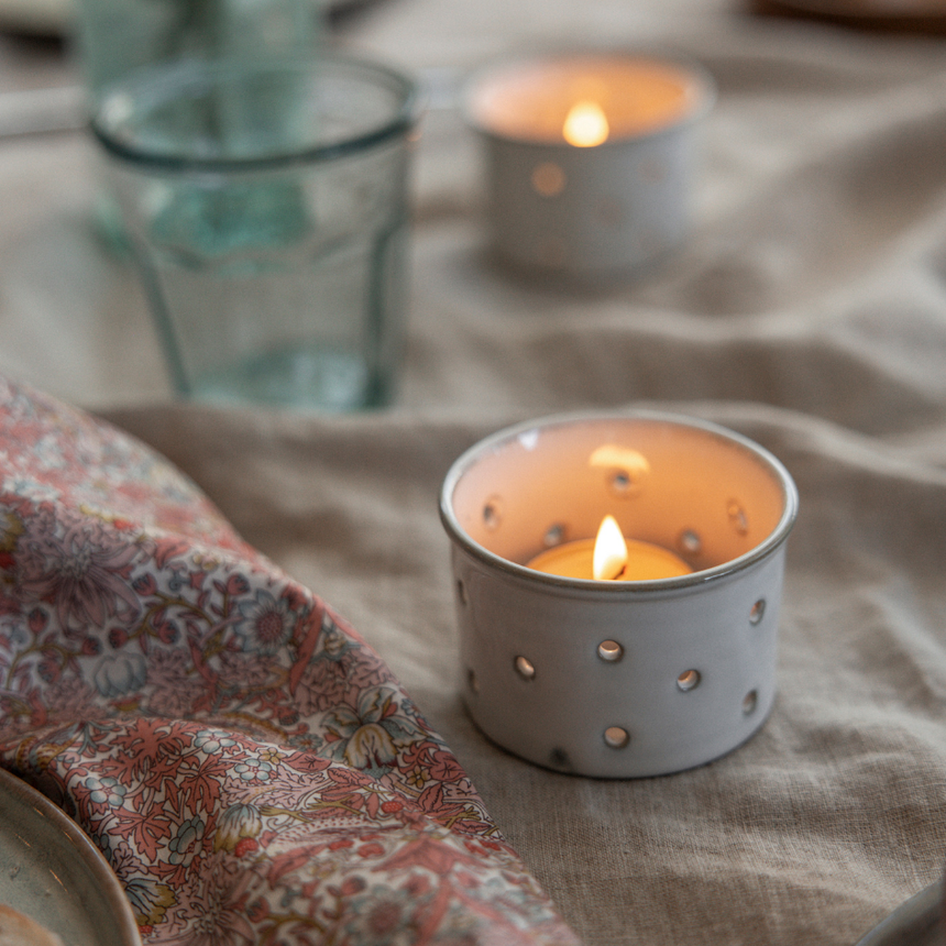 St Eval Sea Moss & Driftwood Scented Tealights, (Set Of 9)