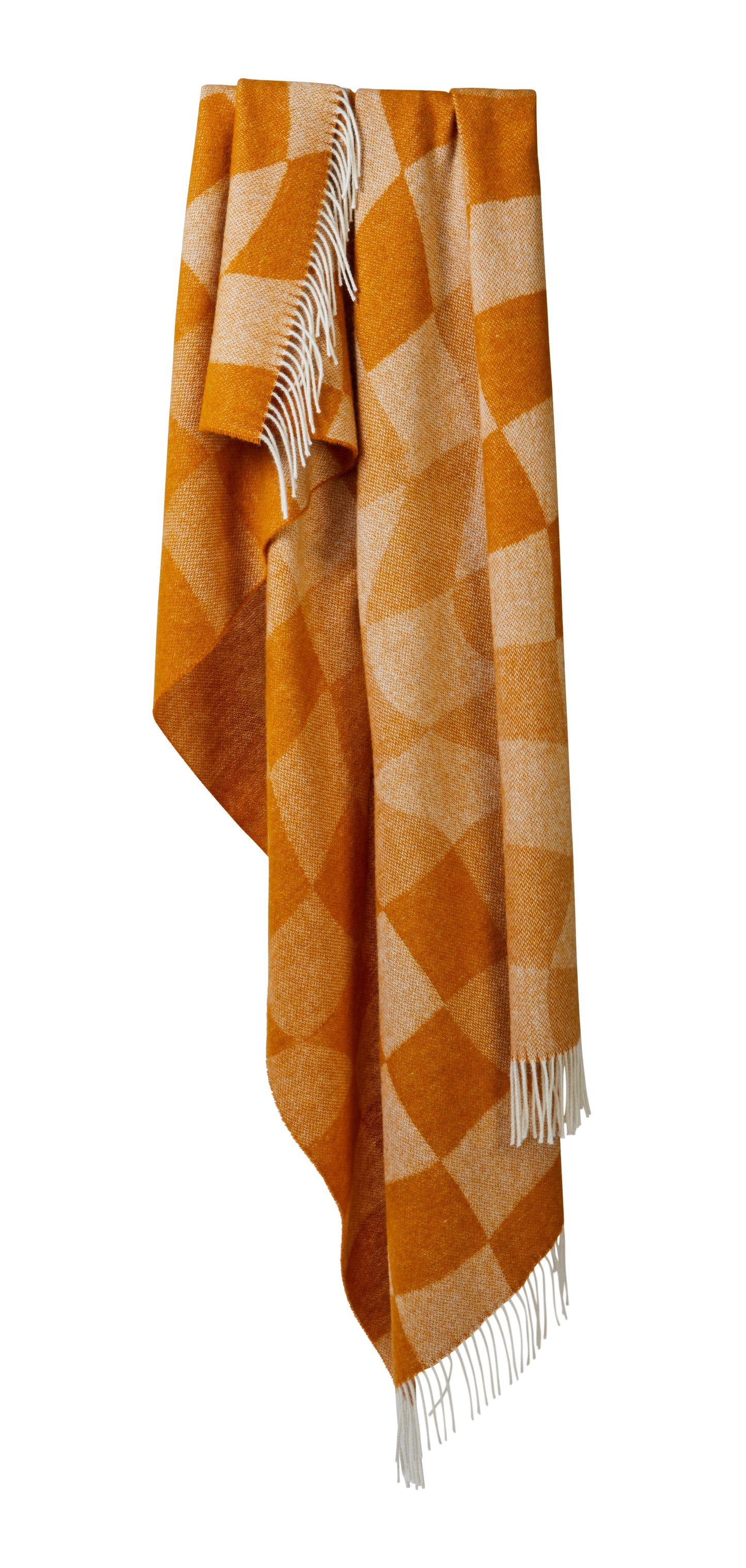 Tweedmill Bijou Pure New Wool Throw, Gold