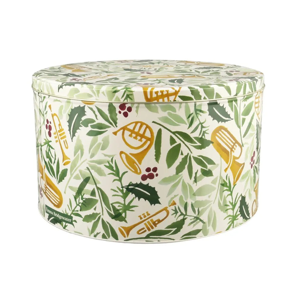 Emma Bridgewater Bring In The Green Round Cake Tins ( Set Of 3 )