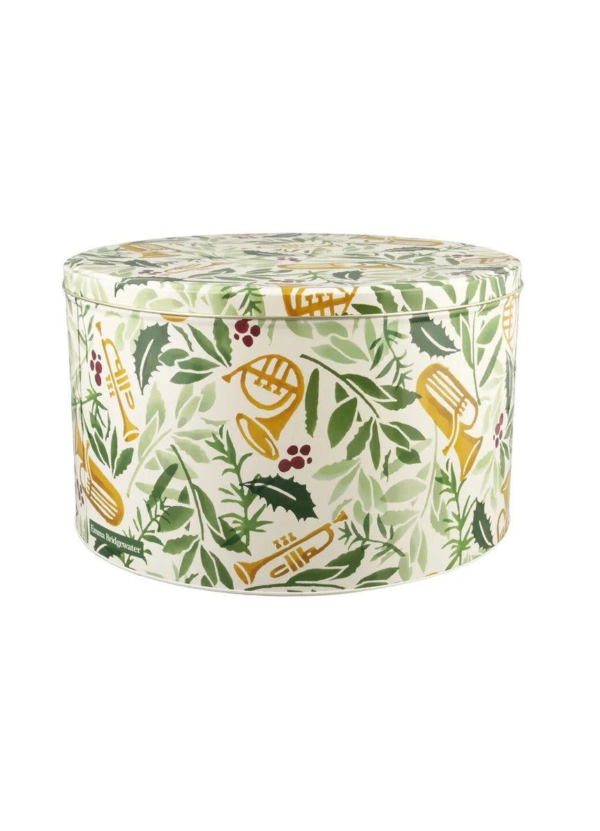Emma Bridgewater Bring In The Green Round Cake Tins ( Set Of 3 )
