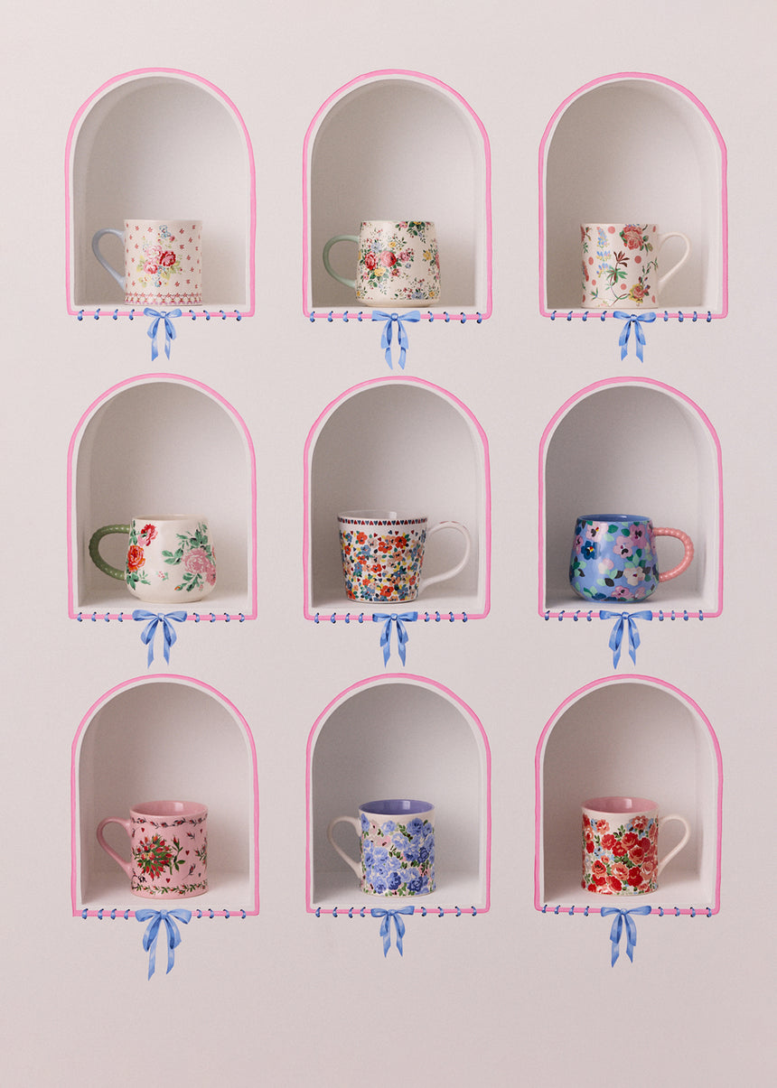 Cath Kidston Mollie Mug, Archive Floral