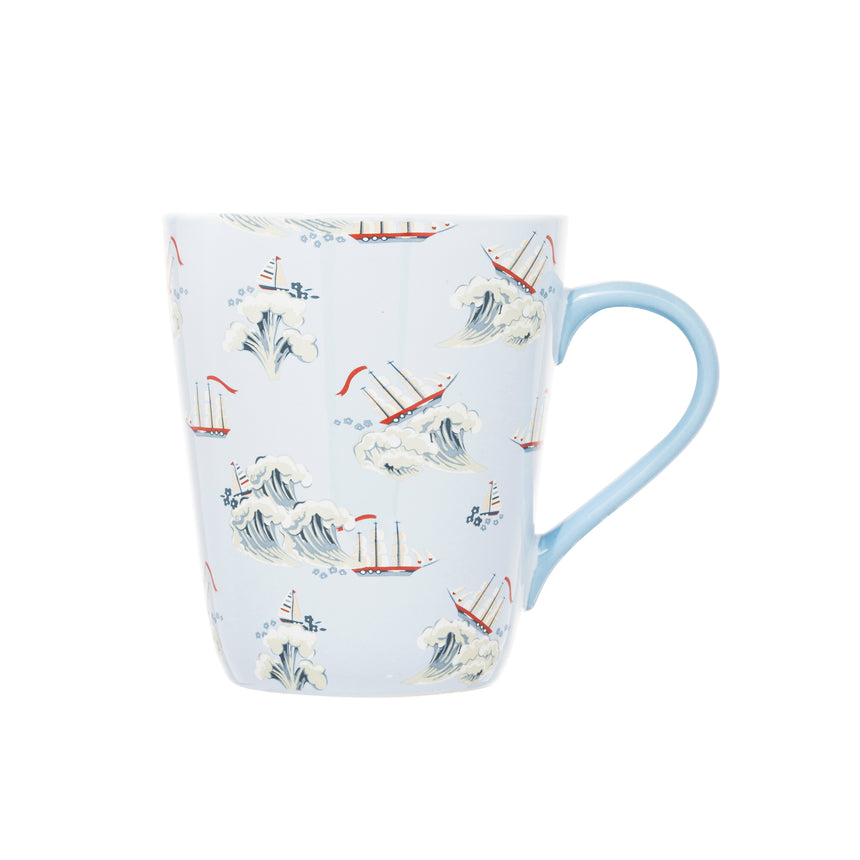 Cath Kidston Stanley Mug, Boats