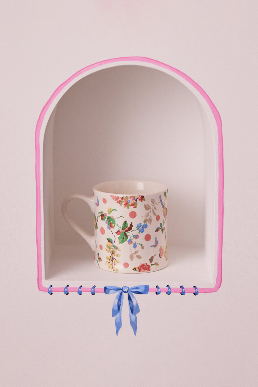 Cath Kidston Mollie Mug, Birds & Roses