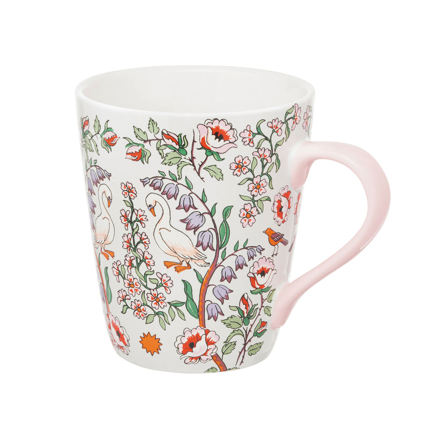 Cath Kidston Stanley Mug, Flowers & Friends (Pale Blue)