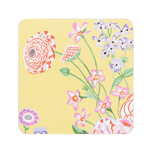 Cath Kidston Floral Fields Square Coasters( Set Of 4)