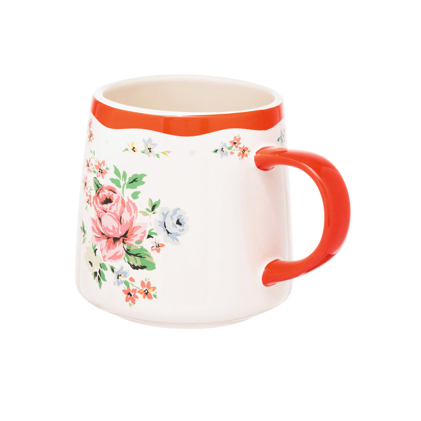 Cath Kidston Feels Like Home Billie Mug, Hampstead Red