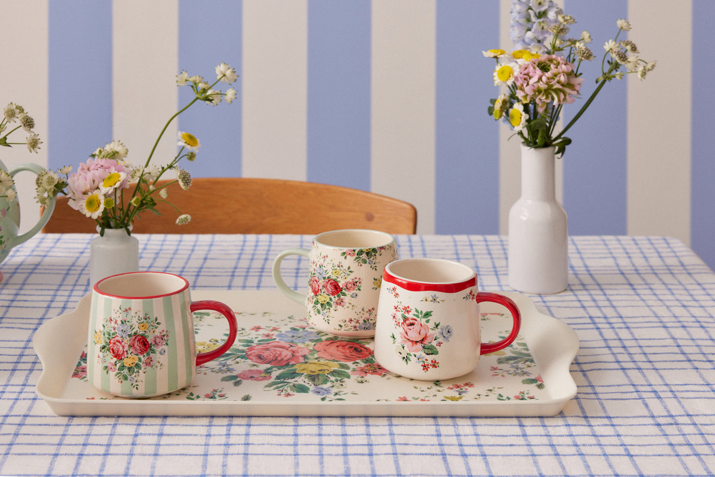 Cath Kidston Feels Like Home Billie Mug, Hampstead Sage