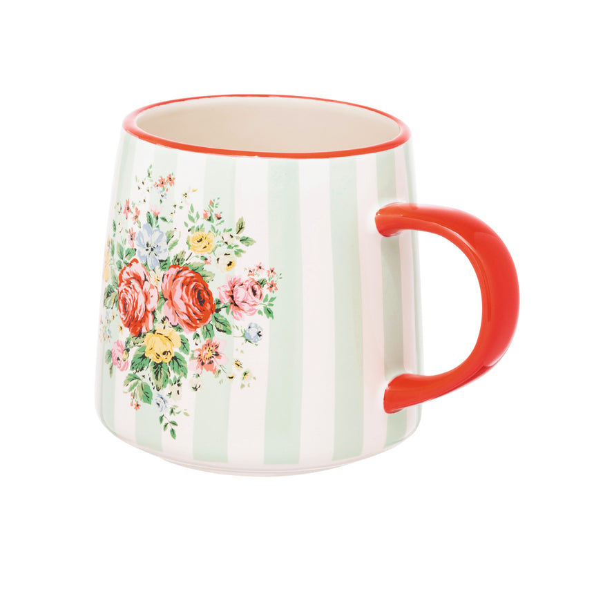 Cath Kidston Feels Like Home Billie Mug, Hampstead Stripe