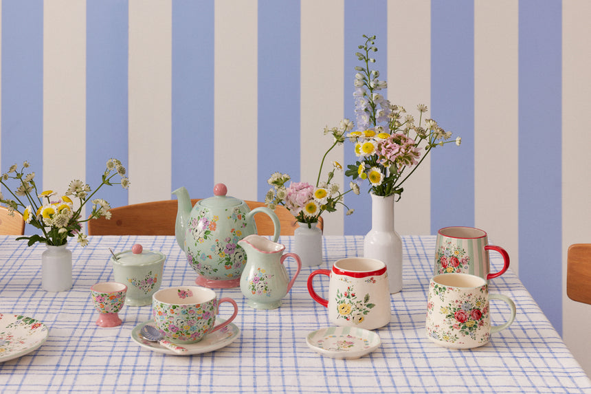 Cath Kidston Feels Like Home Billie Mug, Hampstead Sage