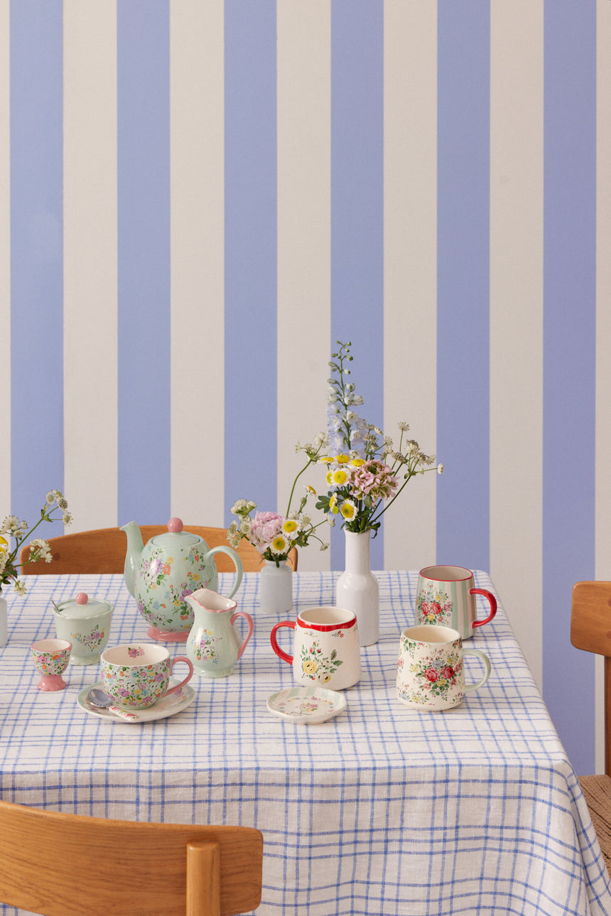 Cath Kidston Feels Like Home Billie Mug, Hampstead Stripe