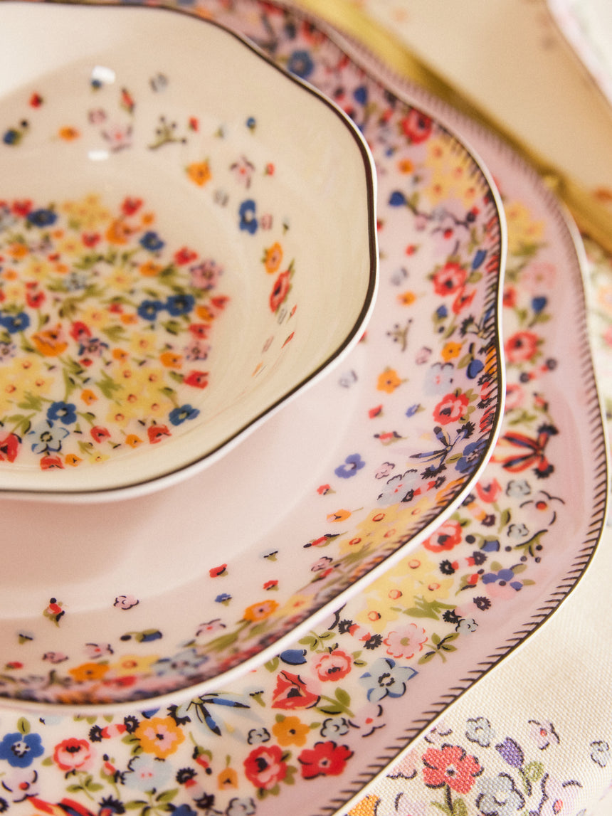 Cath Kidson Harmony Ditsy 12 Piece Dinner Set