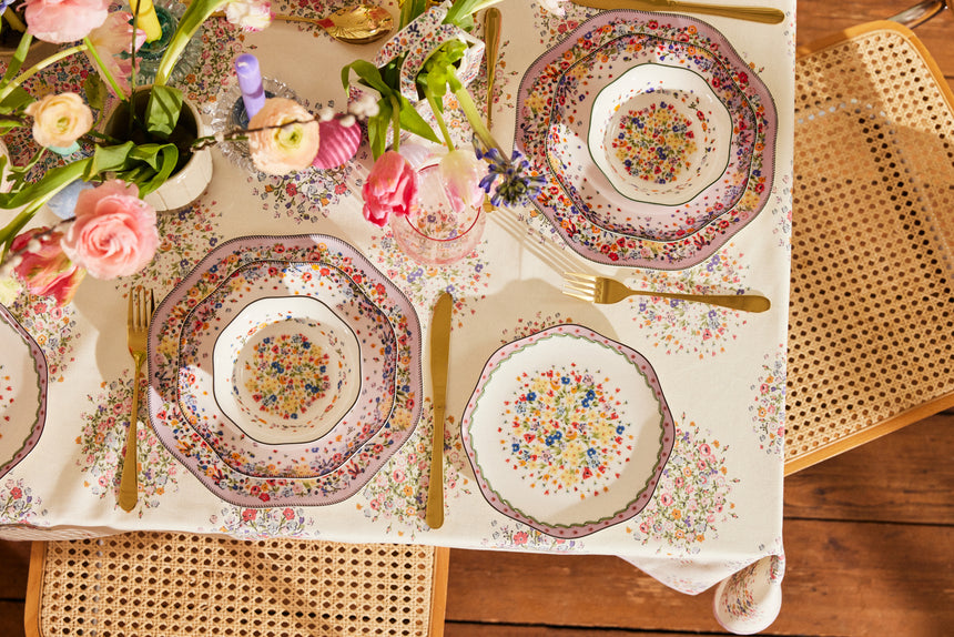 Cath Kidson Harmony Ditsy 12 Piece Dinner Set