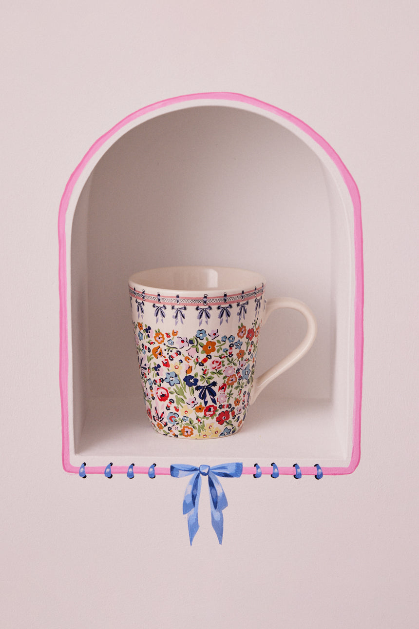 Cath Kidston Stanley Mug, Harmony Ditsy Bow