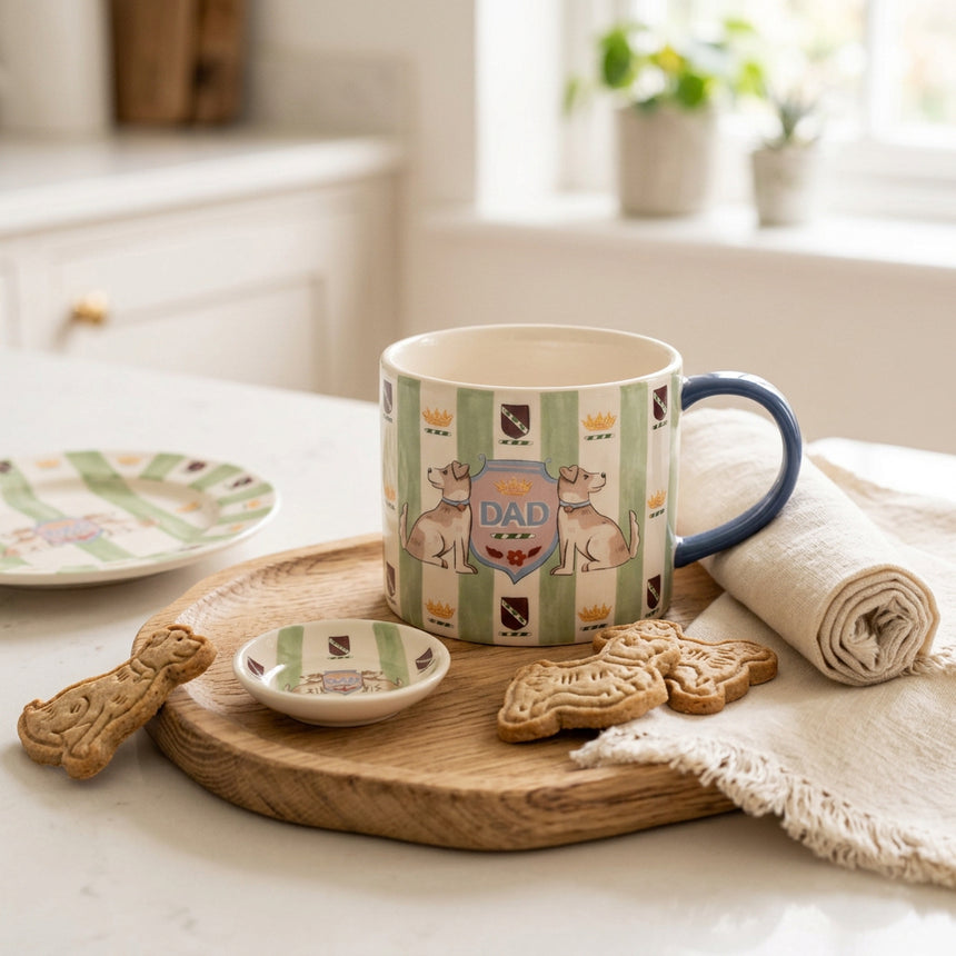 Cath Kidston Dog Heraldry Dad Mug