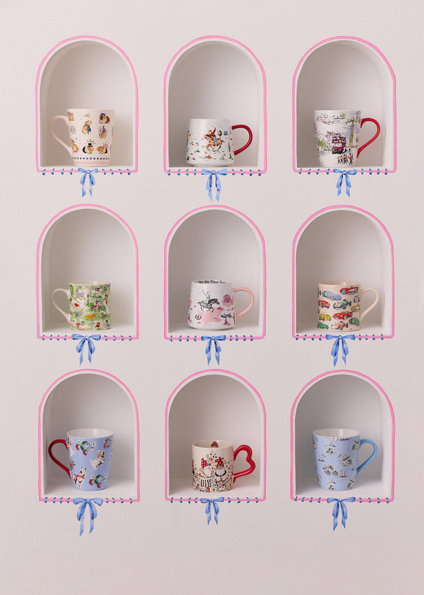 Cath Kidston Stanley Mug, 30 Year Icons