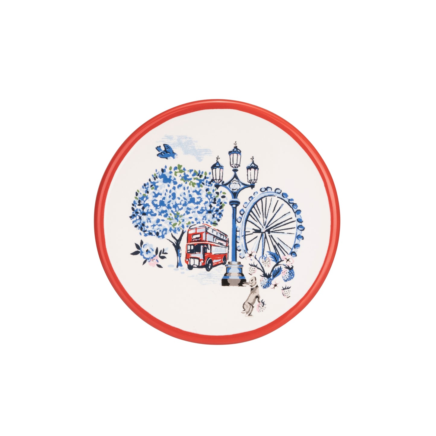 Cath Kidston London Ceramic Coaster, Set Of 4