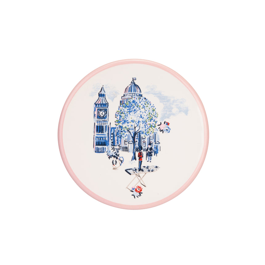 Cath Kidston London Ceramic Coaster, Set Of 4