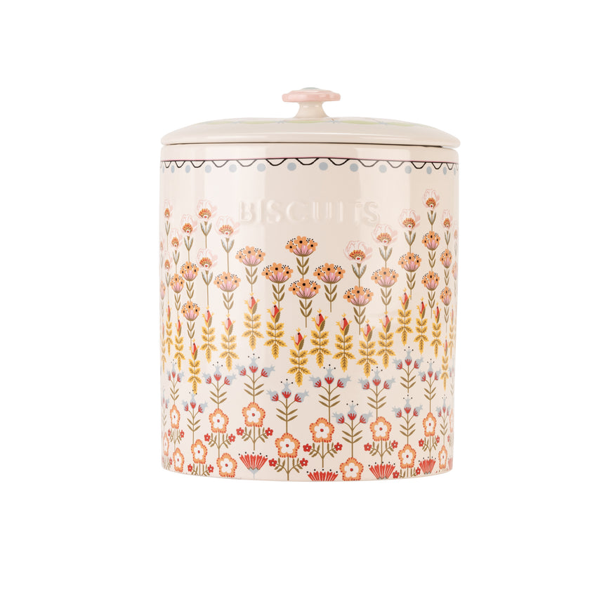Cath Kidston Painted Table Ceramic Biscuit Jar
