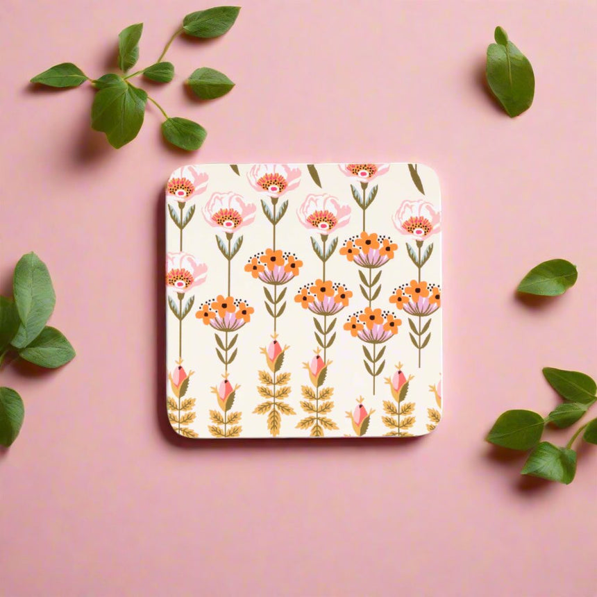 Cath Kidston Painted Table Square Coasters( Set Of 4)