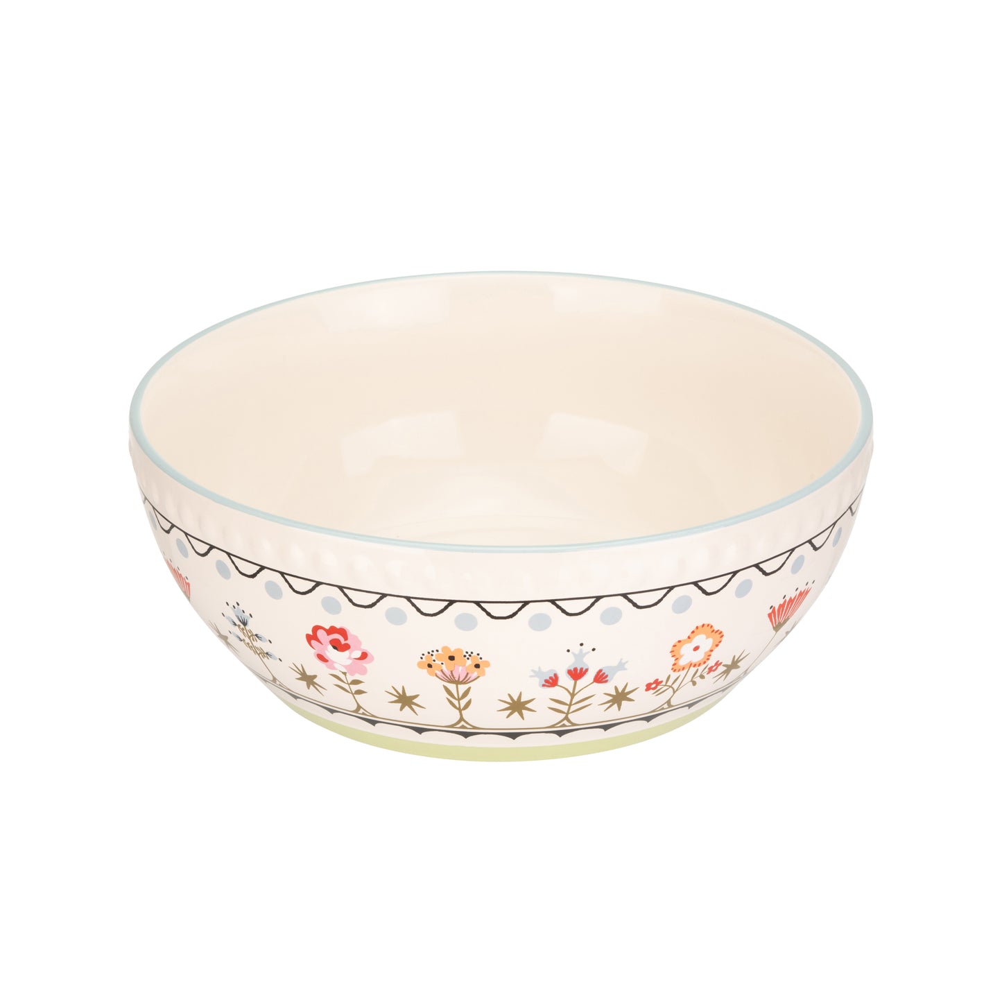 Cath Kidston Painted Table Ceramic Large Serving Bowl