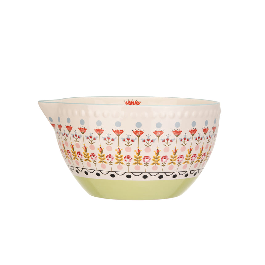 Cath Kidston Painted Table Ceramic Mixing Bowl