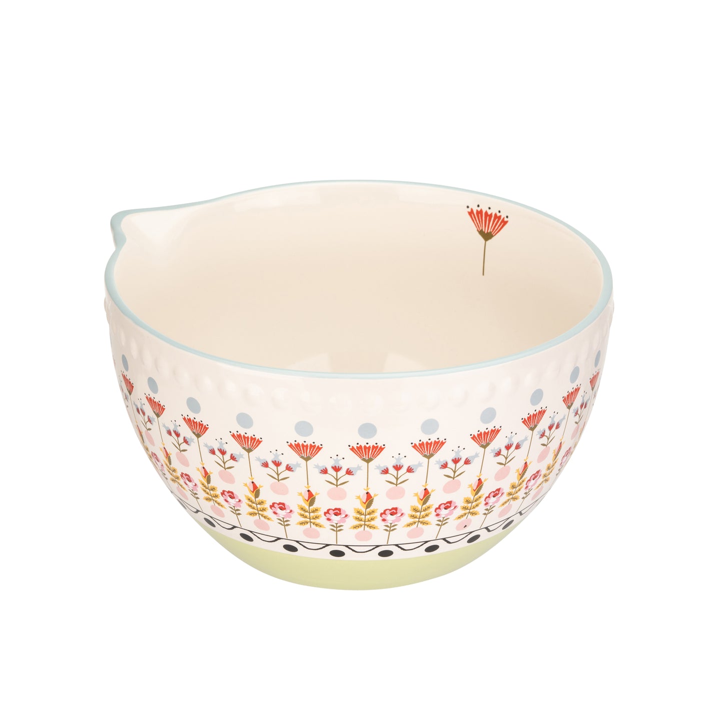 Cath Kidston Painted Table Ceramic Mixing Bowl