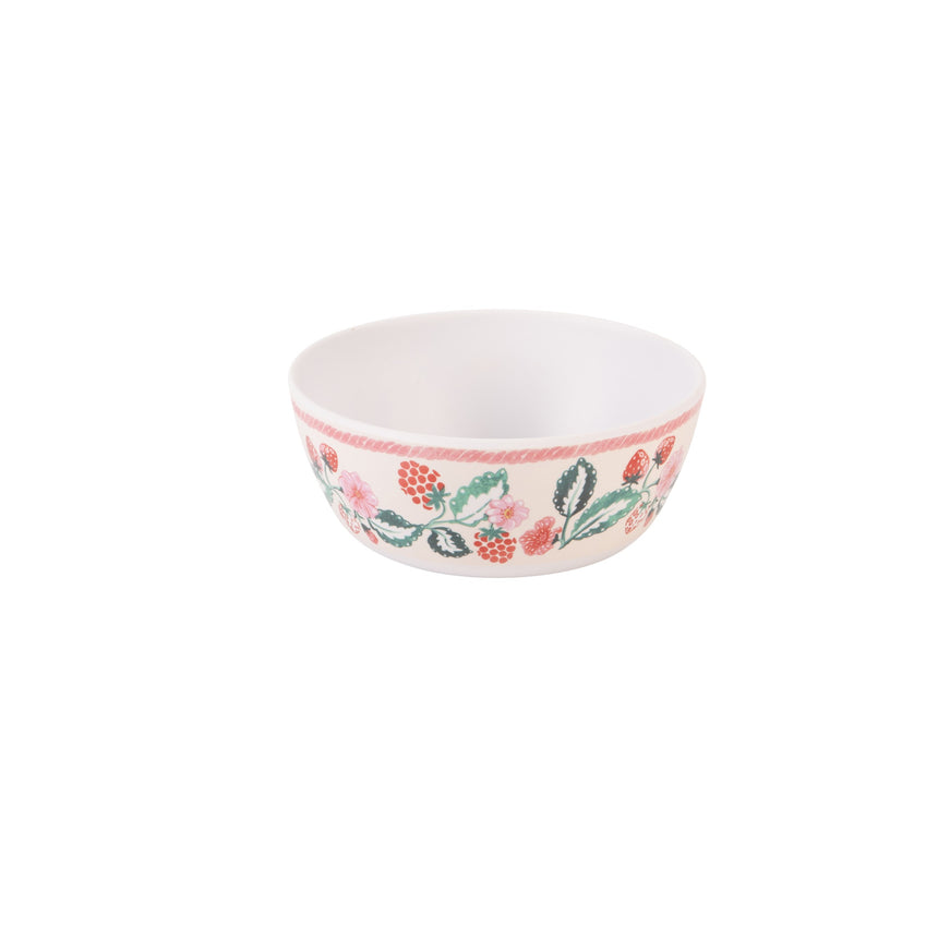 Cath Kidston Raspberry Melamine Picnic Bowls (Set Of 4)