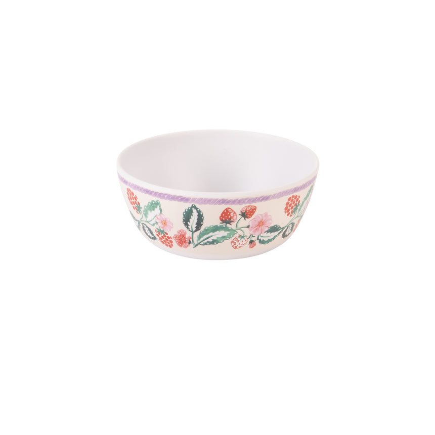 Cath Kidston Raspberry Melamine Picnic Bowls (Set Of 4)
