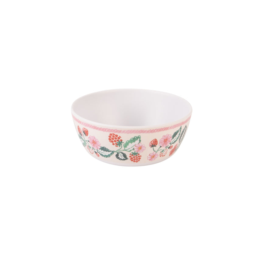 Cath Kidston Raspberry Melamine Picnic Bowls (Set Of 4)
