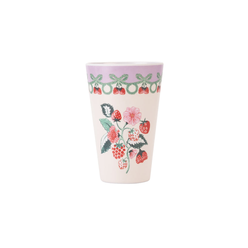 Cath Kidston Raspberry Melamine Tumblers (Set Of 4)