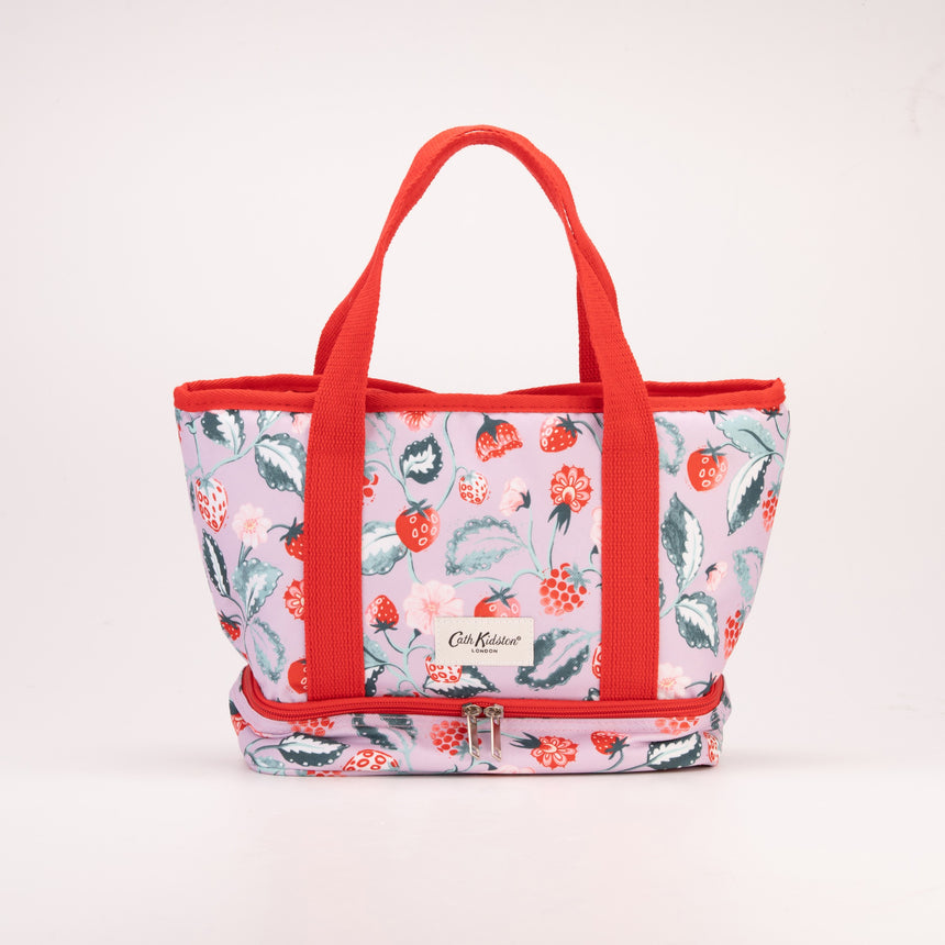 Cath Kidston Raspberry Small Tote Lunch Bag