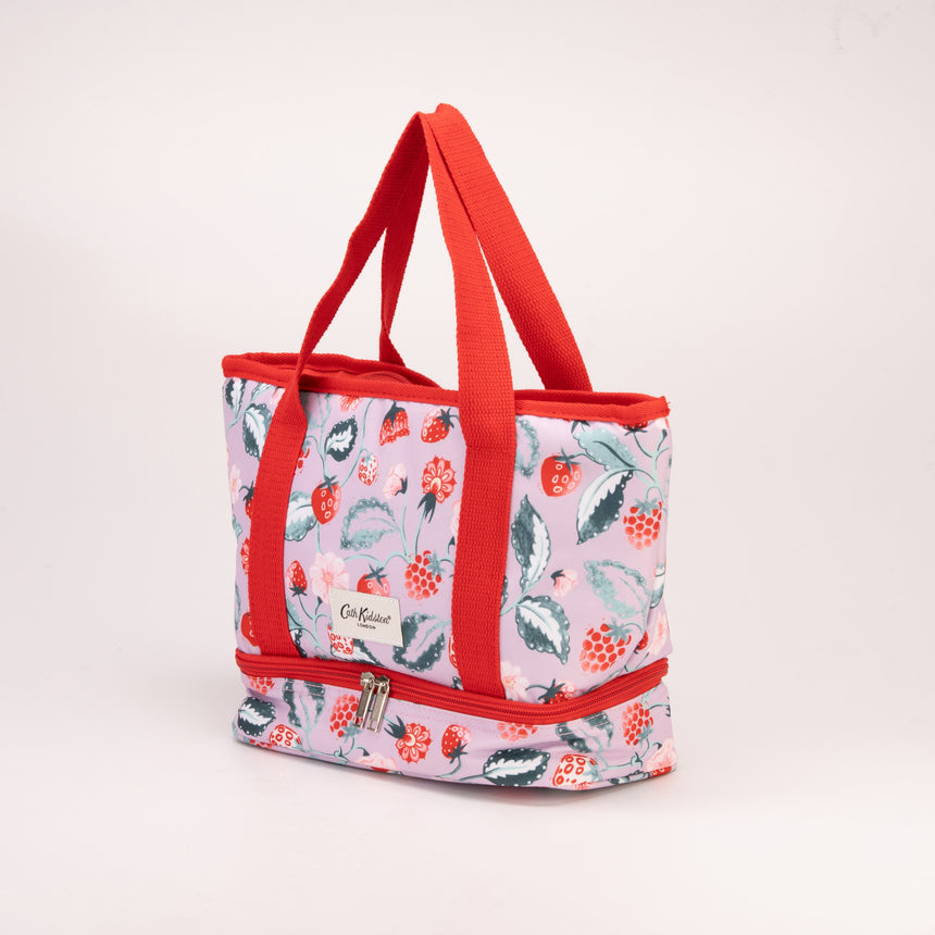 Cath Kidston Raspberry Small Tote Lunch Bag
