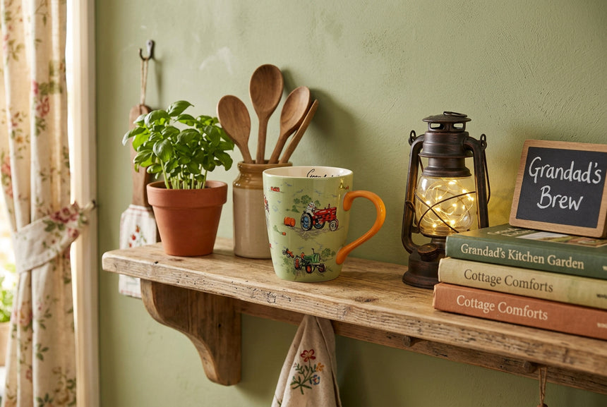 Cath Kidston Tractors Grandad Stanly Mug