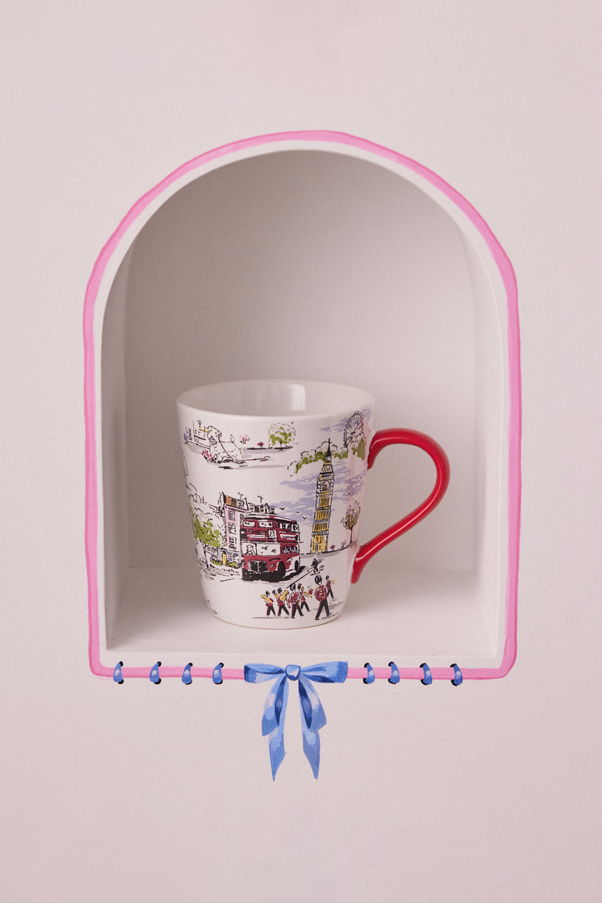 Cath Kidston Stanley Mug, Billie Goes To Town