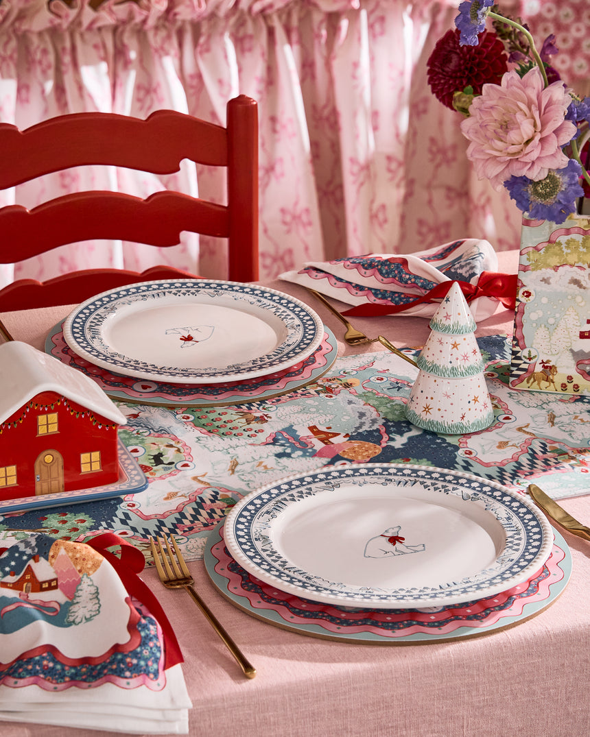 Cath Kidston Magical Animals Polar Bear Dinner Plate