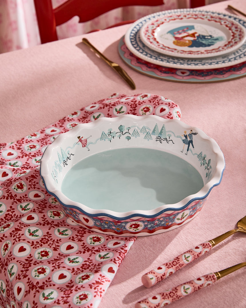 Cath Kidston Magical Winter Ceramic Pie Dish