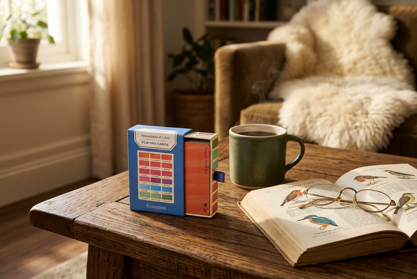 Roomytown Nomenclature Of Colours Single Playing Card Deck