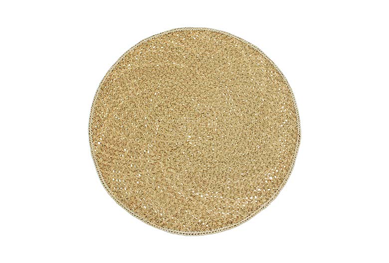 Walton & Co Circular Seagrass placemat