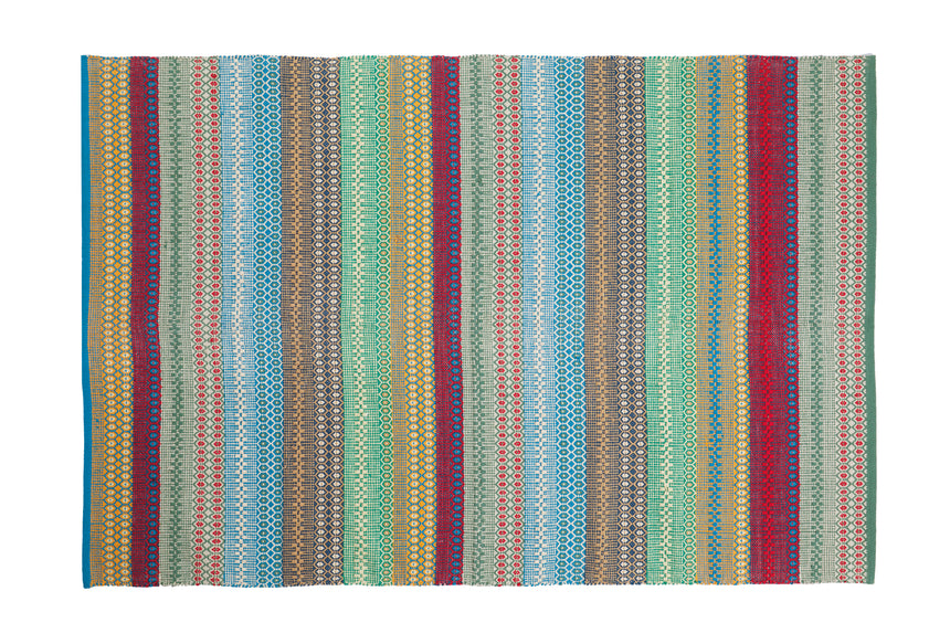 Walton & Co Cirrus Cotton Rug Rainbow