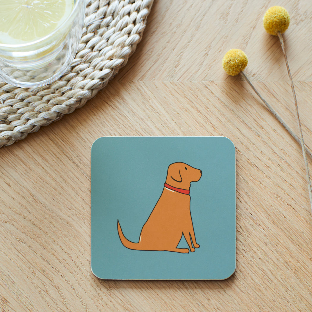 Sweet William Coaster, Fox Red Labrador