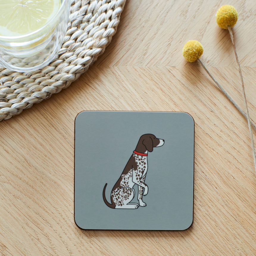 Sweet William Coaster, German Shorthair Pointer