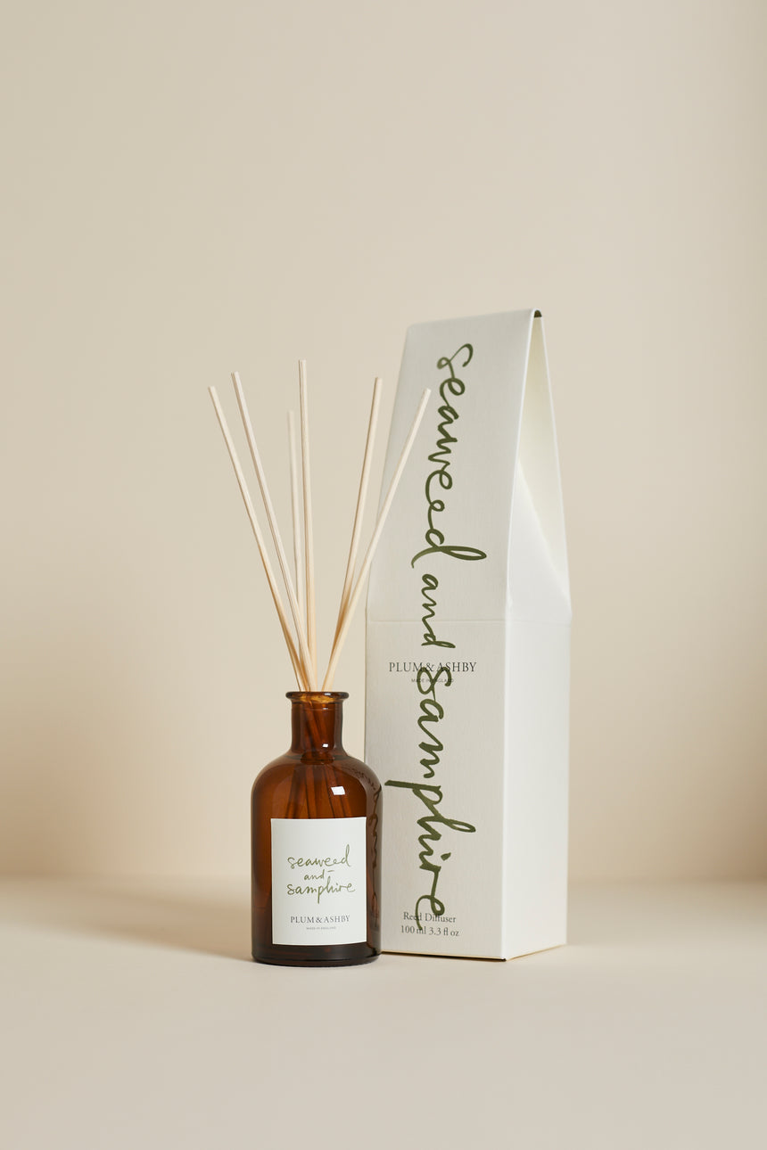 Plum & Ashby Reed Diffuser, Seaweed & Samphire