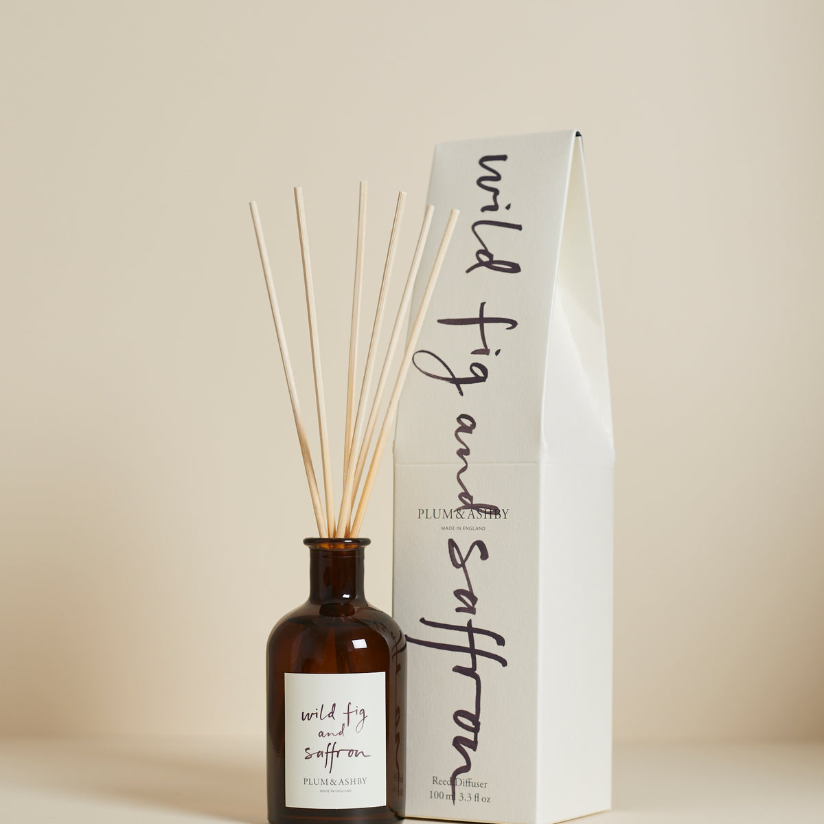 Plum & Ashby Reed Diffuser Wild Fig & Saffron – CHALK INTERIORS | LONDON