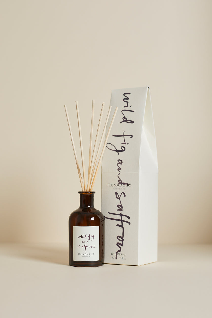 Plum & Ashby Reed Diffuser Wild Fig & Saffron